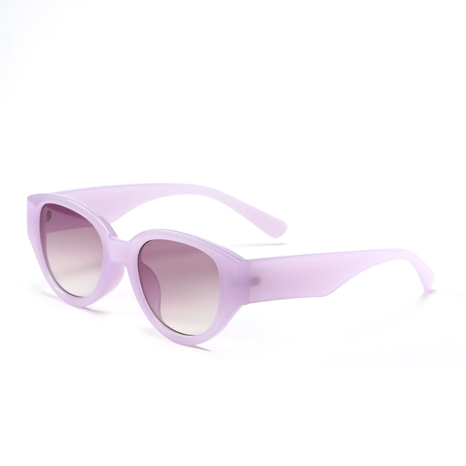 Chic Lavender Rimless Glasses