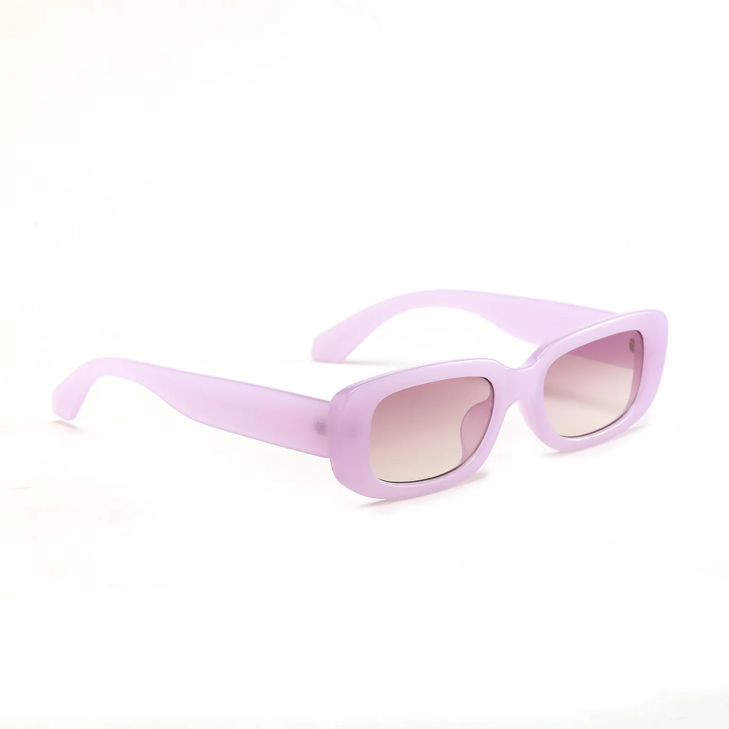 Stylish Purple-Tinted Glasses