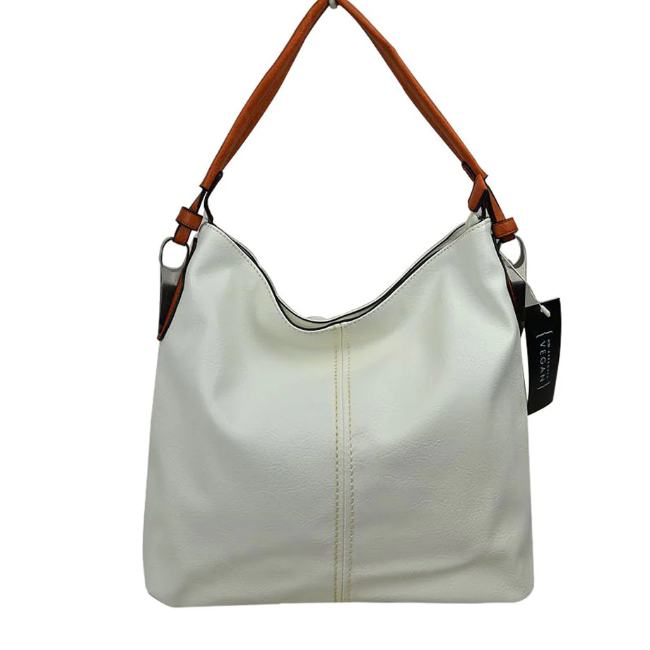Stylish Faux Leather Tote Bag